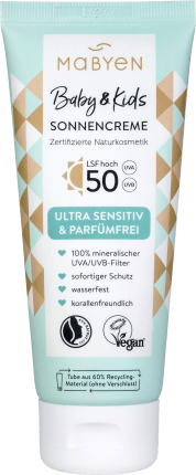 Sunscreen baby & kids sensitive, LSF 50, 100 ml