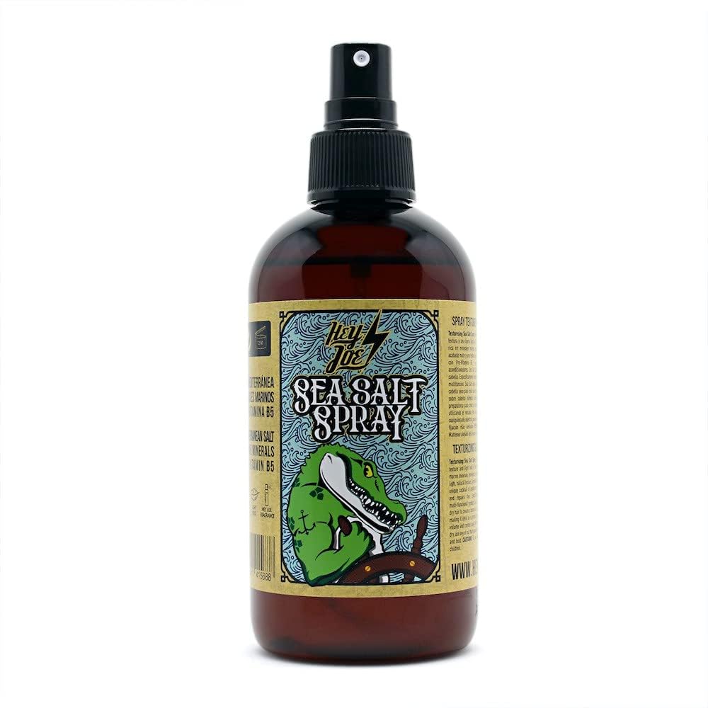hey joe Styling Sea Salt Hair Spray for Men - Hold, Softness and Food - Salt Water Spray Hair 250 ml, course. ‎of