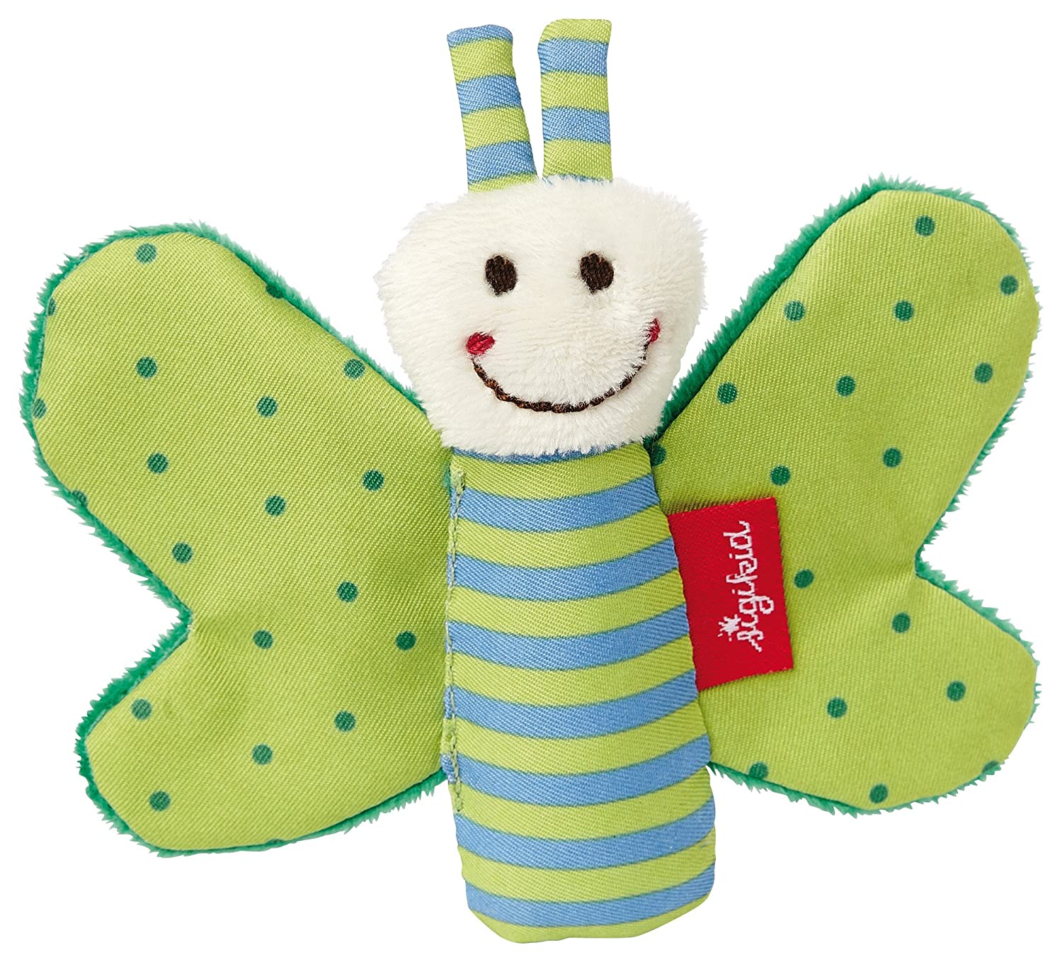 Sigikid, Girls and Boys Grab Toy Butterfly Green