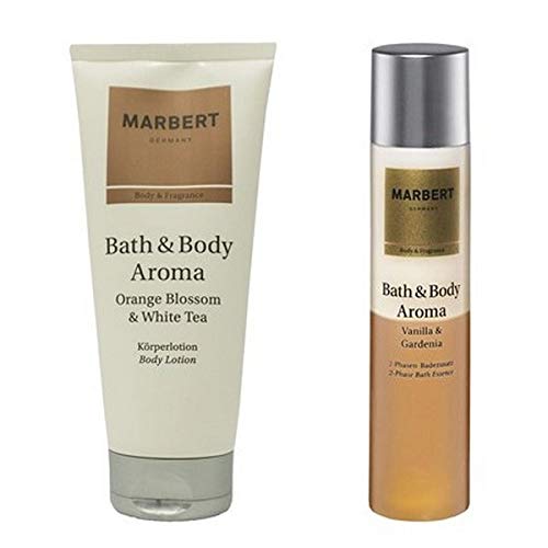 Marbert Bath & Body Aroma Body Lotion & Bath Additives Set 400 ml