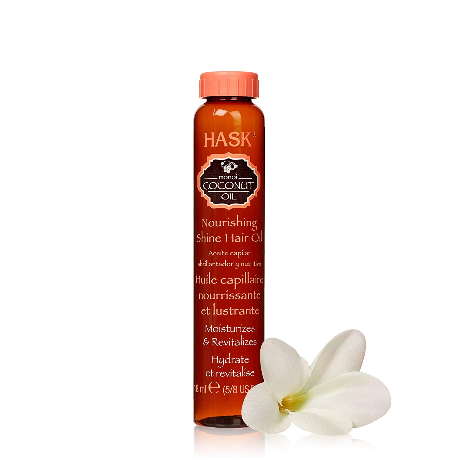 HASK Monoi Coconut Hair Oil Ampoules For All Hair Types 18ml