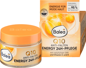 Face cream Q10 anti-fold energy 24h, 50 ml