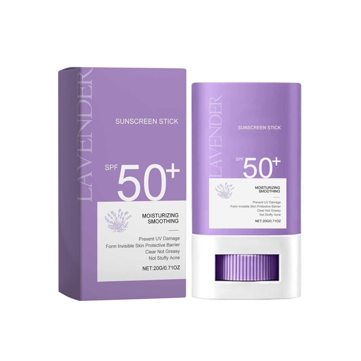 Sun Protection for Face Stick Moisturizer Sunscreen Stick Sunscreen Stick Face Sunscreen Moisturizer Matte Long Lasting Non-Greasy Water Resistant Sunstick for All Skin (F)