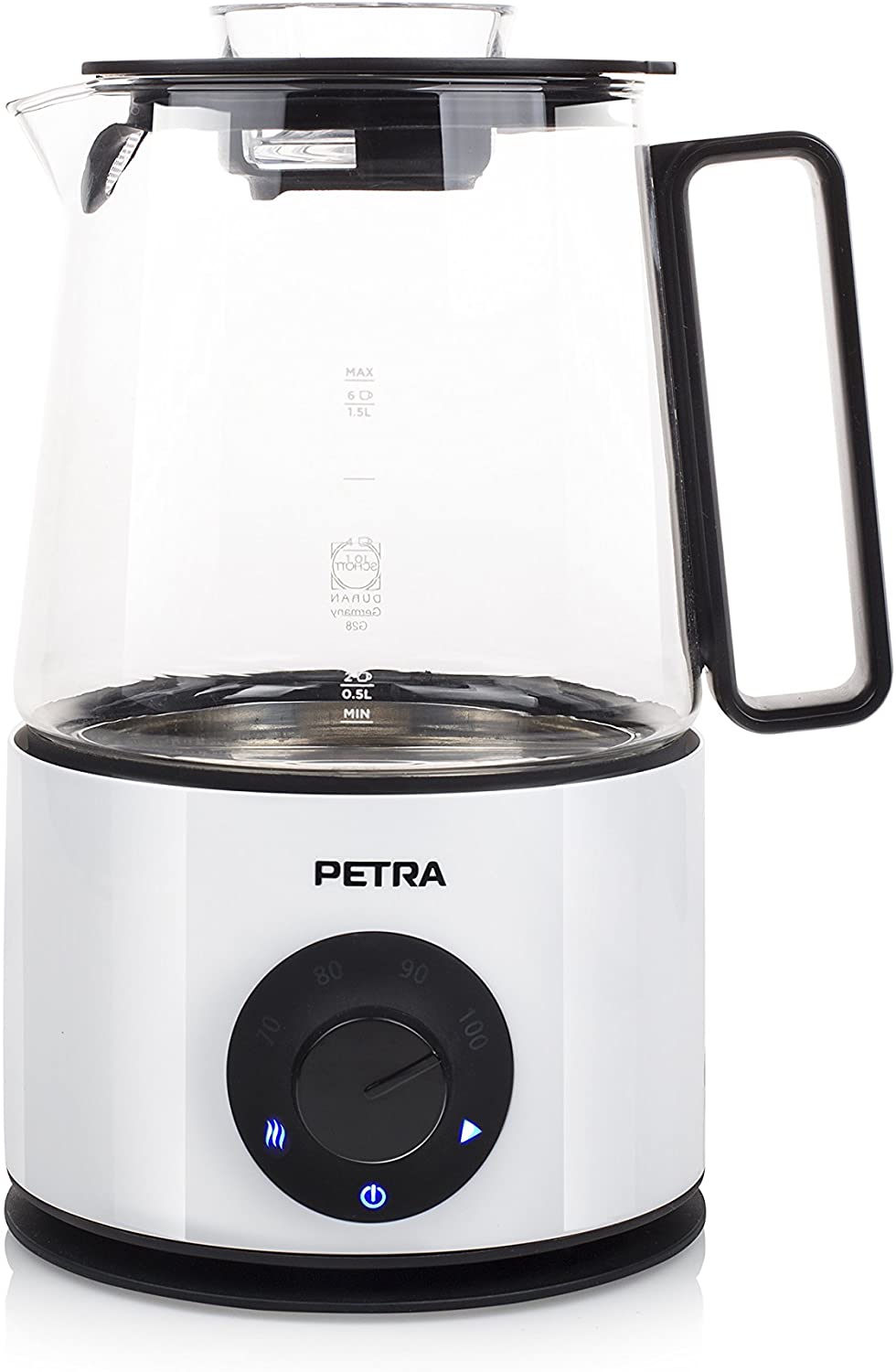 Petra Electric Petra Water and Kettle with Induction, Economical with Warming Function [Energy Class A]