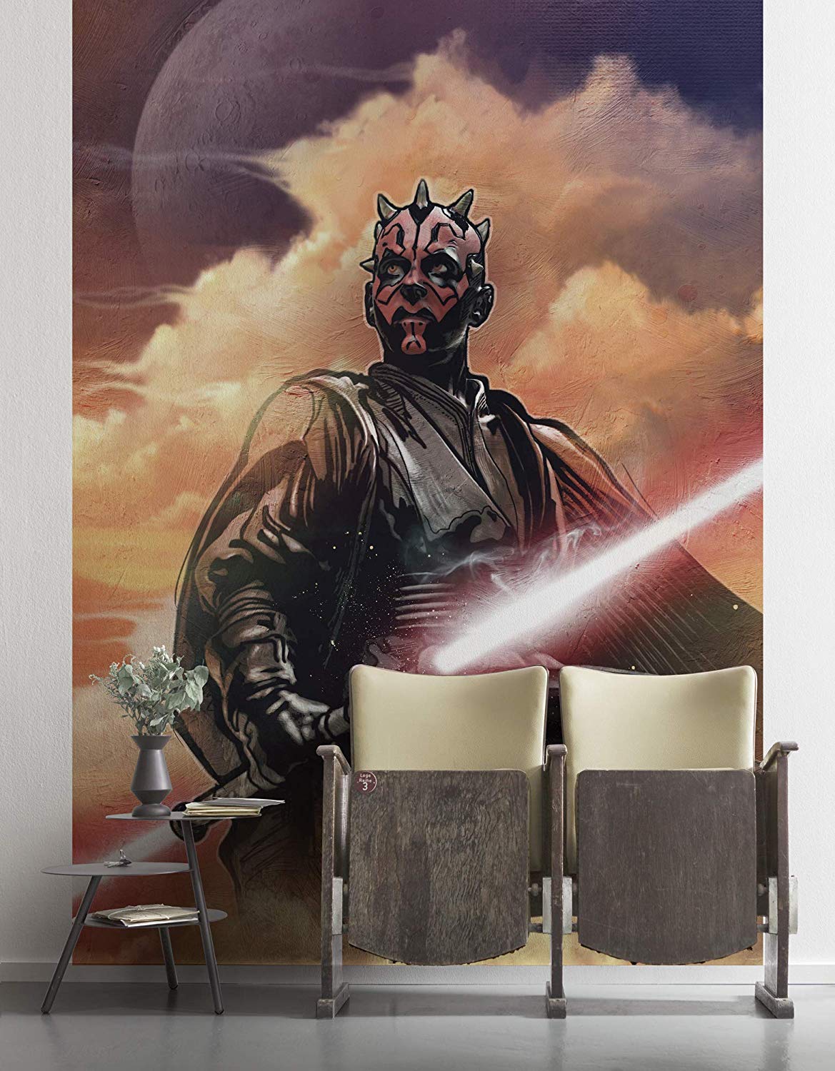 Komar Dx4-041 Non-Woven Photo Wallpaper Star Wars Classic Darth Maul Size: 