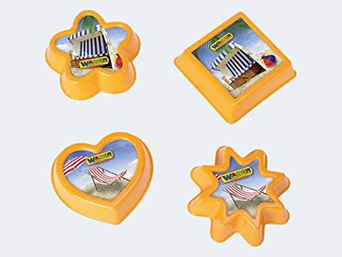4X Sand Shapes 8-12 Cm With D