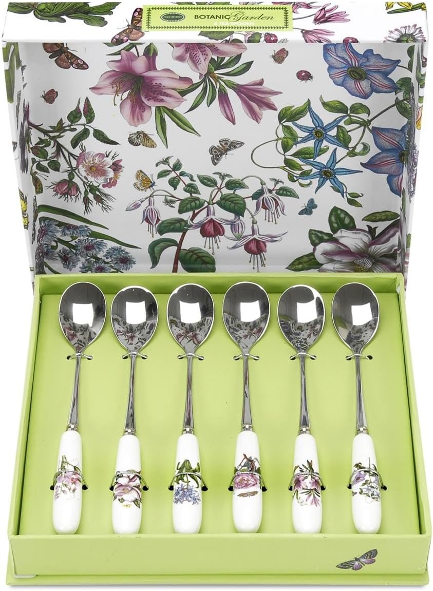 Portmeirion Botanic Garden Teaspoon Pack of 6