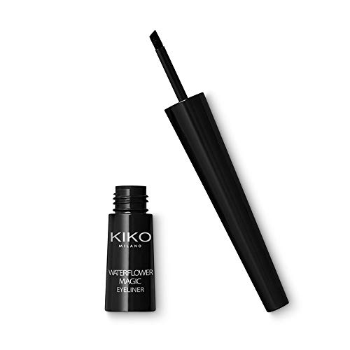 Kiko Milano Waterflower Magic Eyeliner 3 ml Liquid Eyeliner with Innovative Slanted Tip Black