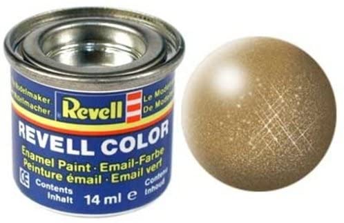Revell Enamels 14ml Brass Metallic Paint