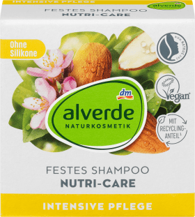 alverde NATURKOSMETIK Festes Shampoo Nutri-Care, 60 g