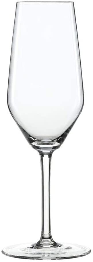 Spiegelau & Nachtmann Spiegelau 4670187 15.2 x 15.2 x 23.4 cm Style Champagne Flute Glass, Set of 4, Transparent