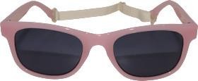 Sunglasses kids pink frame with removable headband, 1 piece