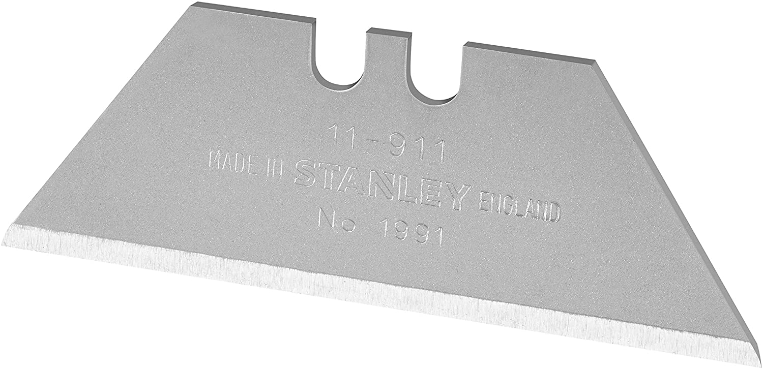 Trapezoidal Blade 1991 s.0,45 mm L.50 MM h.19 mm s.0,45 mm with Hole Stanley, Pack of 100