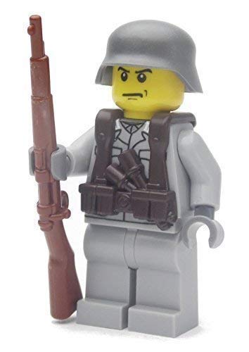 Lego Custom German Wehrmacht Ww2 Soldier Vest Brick Arms Kar98, High-Quality Pri