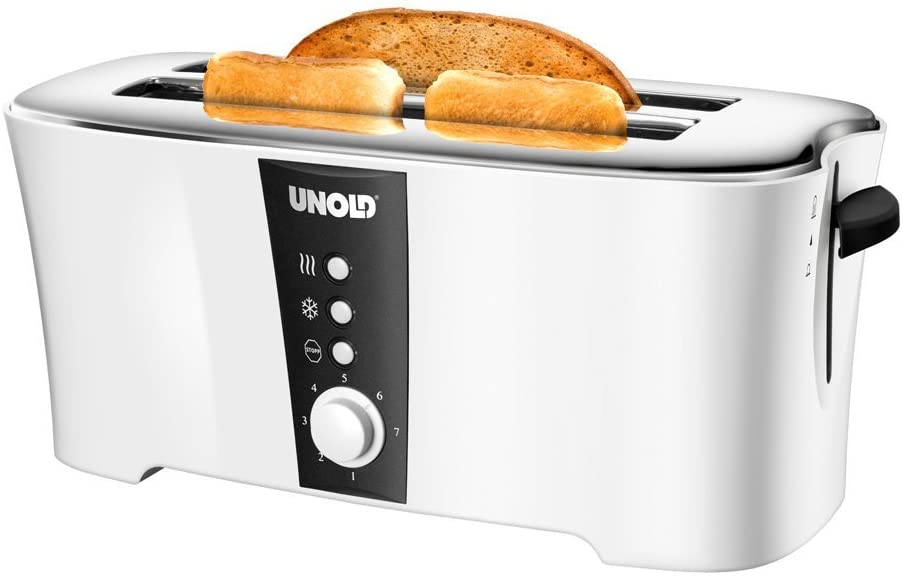 Unold 38020 Toaster \"Design Dual\", White/Black
