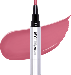 MYLAQ UV Nail Polish My Pen 3in1 - My easy dark pink, 3.7ml