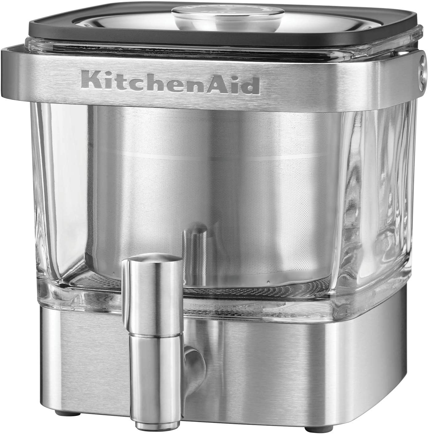 KitchenAid KitchenAid Brushed Stainless Steel Coffee Maker for Cold Brew Coffee 28 Ounce Brushed Stainless Steel