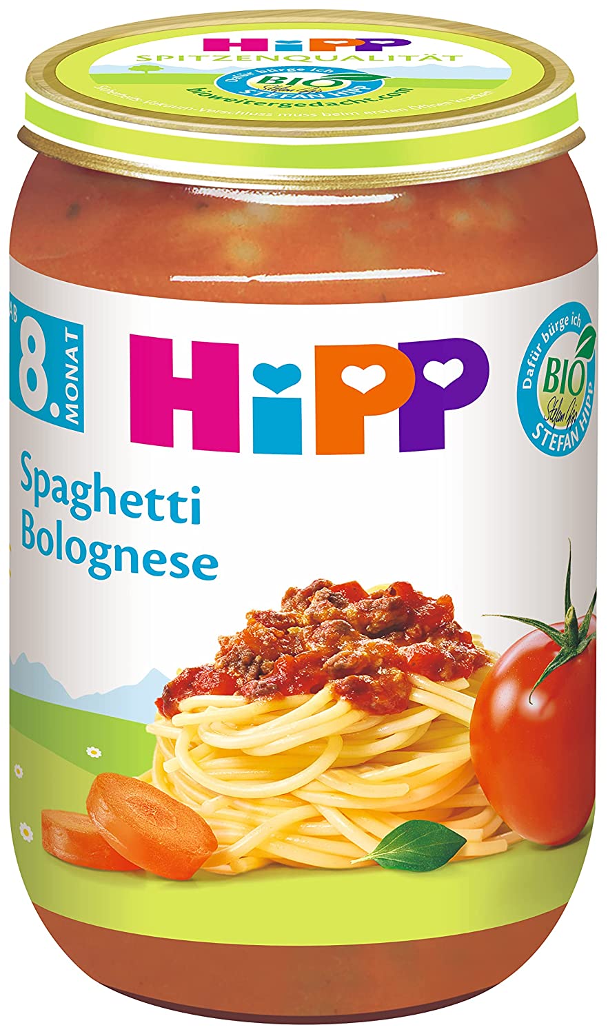 HiPP Spaghetti Bolognese, 6er Pack (6 x 220 g)