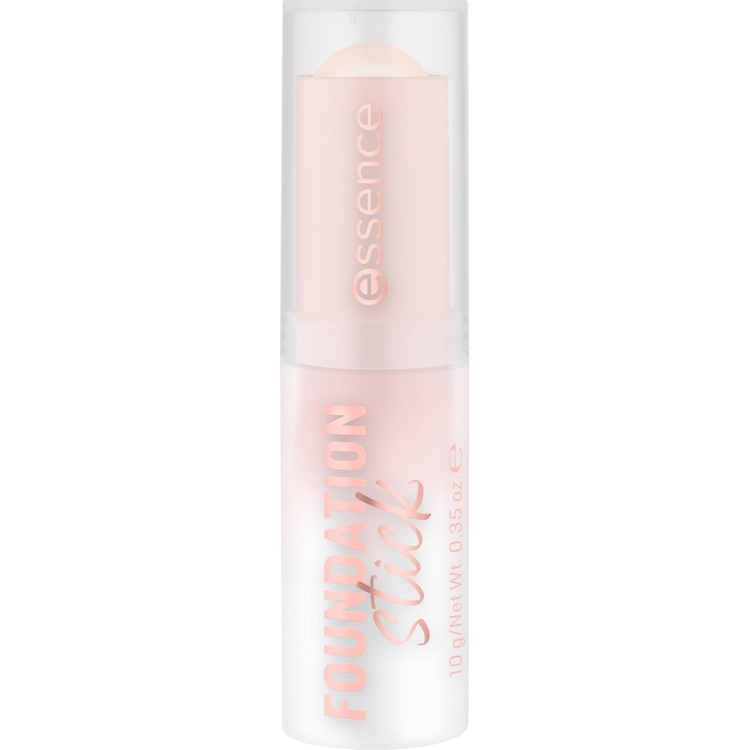 Essence Foundation Stick No. 40, Nude, Nourishing, Covering, Softening, Natural, Vegan, Oil-Free, No Preservatives, Parabens, Pack of 10 g