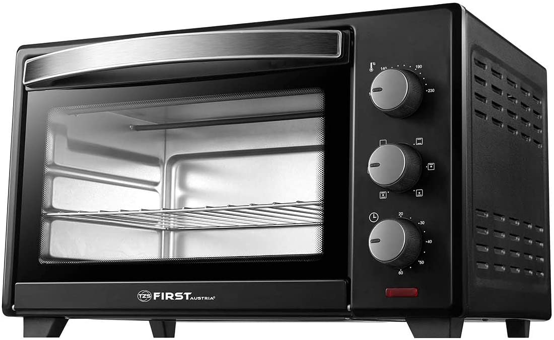 TZS First Austria 30 Litre, 1600W Mini Oven with Interior Lighting and Air 