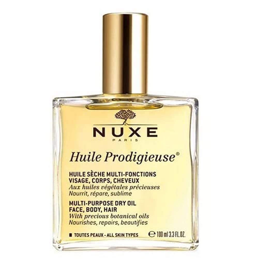 Nuxe Huile Prodigieuse Multi-Purpose Dry Oil Spray - Face, Body and Hair, 100 ml