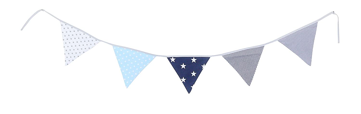 Ullenboom® Bunting - In 10 Different Coloured Designs And 3 Lengths (Fabric