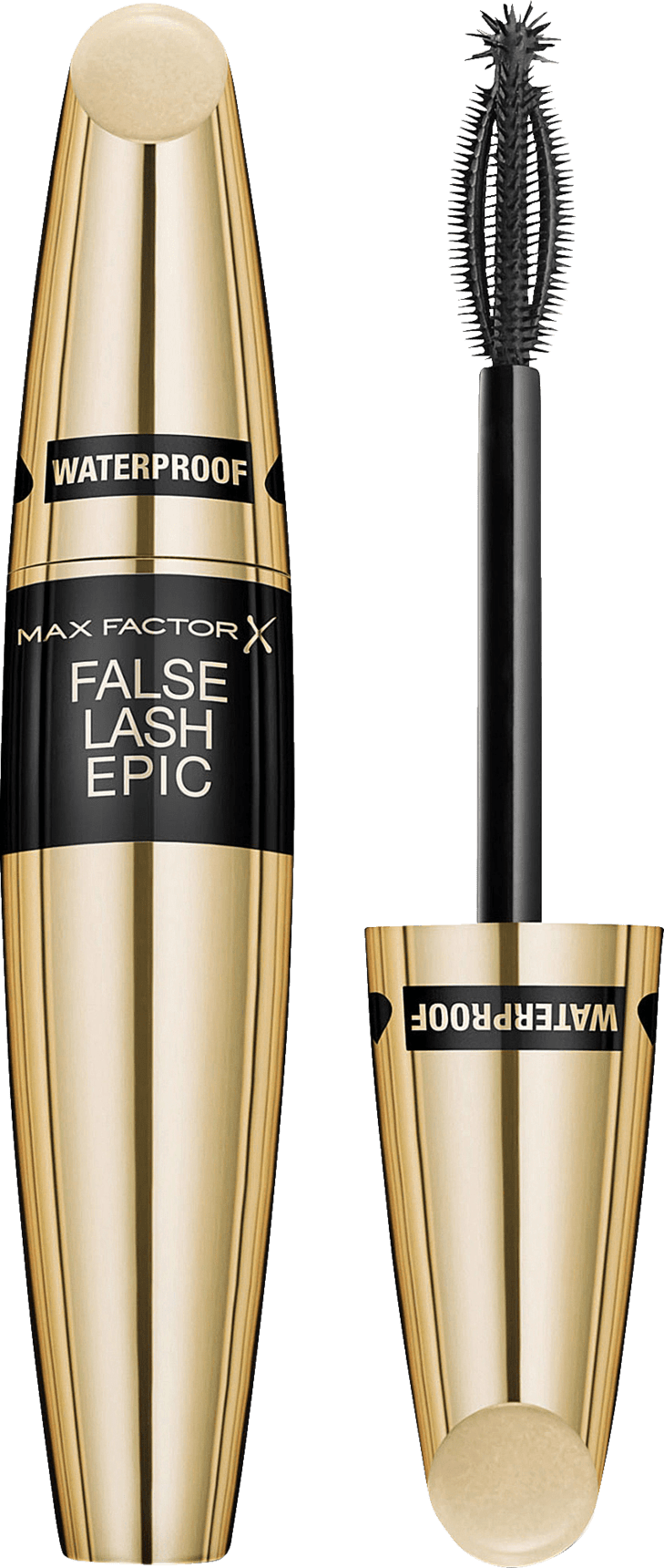 Max Factor Wimperntusche False Lash Epic Mascara Waterproof Black, 13,1 Ml