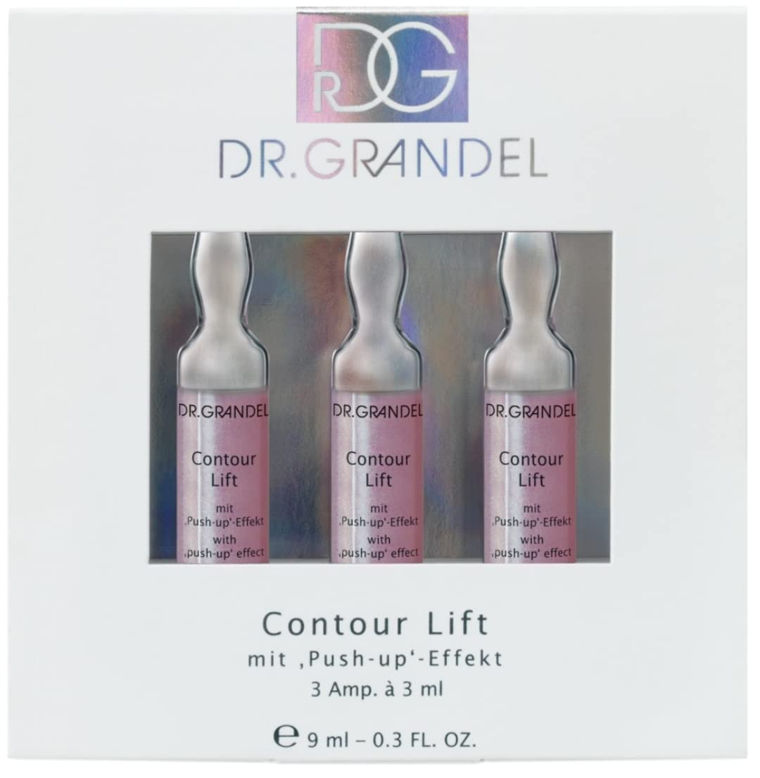 Dr. Grandel Contour Lift *** Firming Active Ingredient Ampoule *** 3 x 3 ml with Push-Up Effect