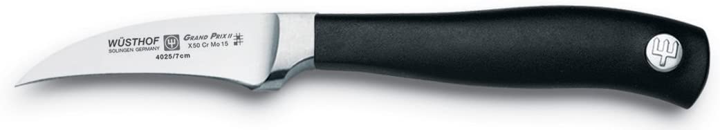 Wusthof Wüsthof Grand Prix II (4025-7) Tournament Knife, 7 cm Blade Length, Forged, Dishwasher Safe, Very Sharp Knife for Peeling