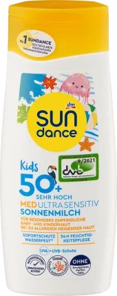 Sun milk kids, Med Ultra Sensitive, LSF 50+, 200 ml
