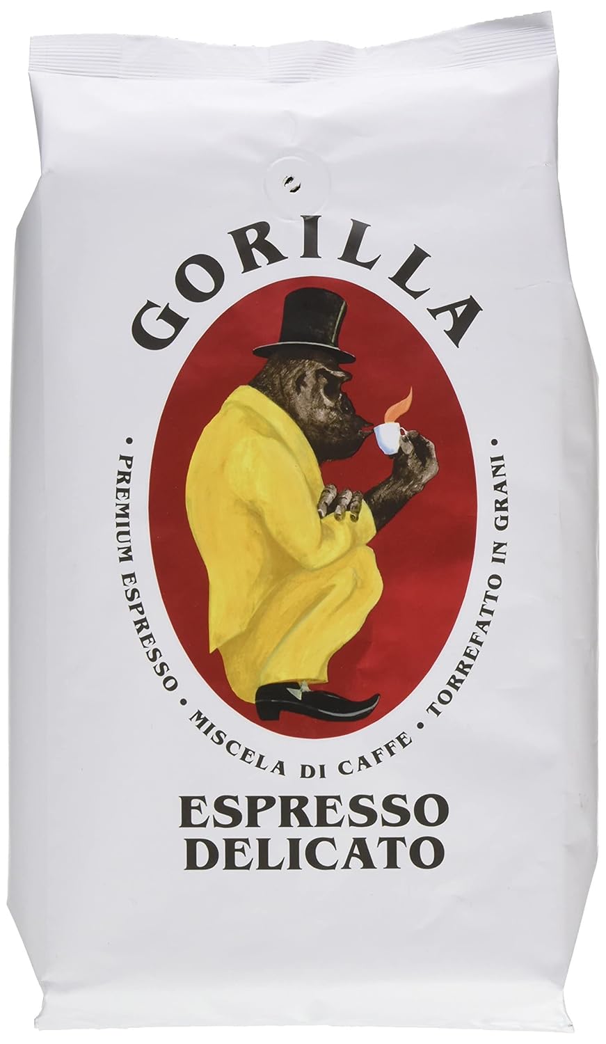 Joerges Gorilla Espresso Delicato, 1 kg, white