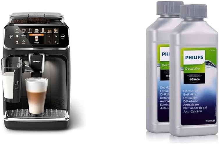 Philips EP5441/50 Series 5400 Fully Automatic Coffee Machine, LatteGo Milk System & Limer for Fully Automatic Coffee Machines, Value Pack, 0.5 Litres, 6 x 6 x 16 cm, Grey