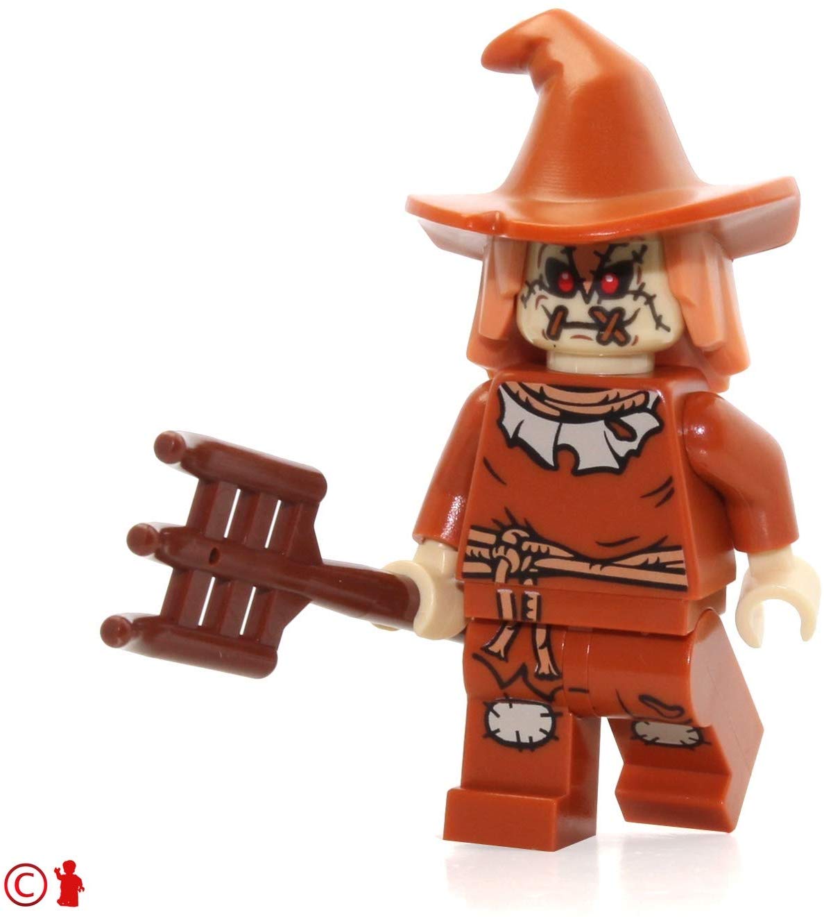 Lego Dc Super Heroes: Scarecrow Minif Igure Mini Fig 76054 By Lego