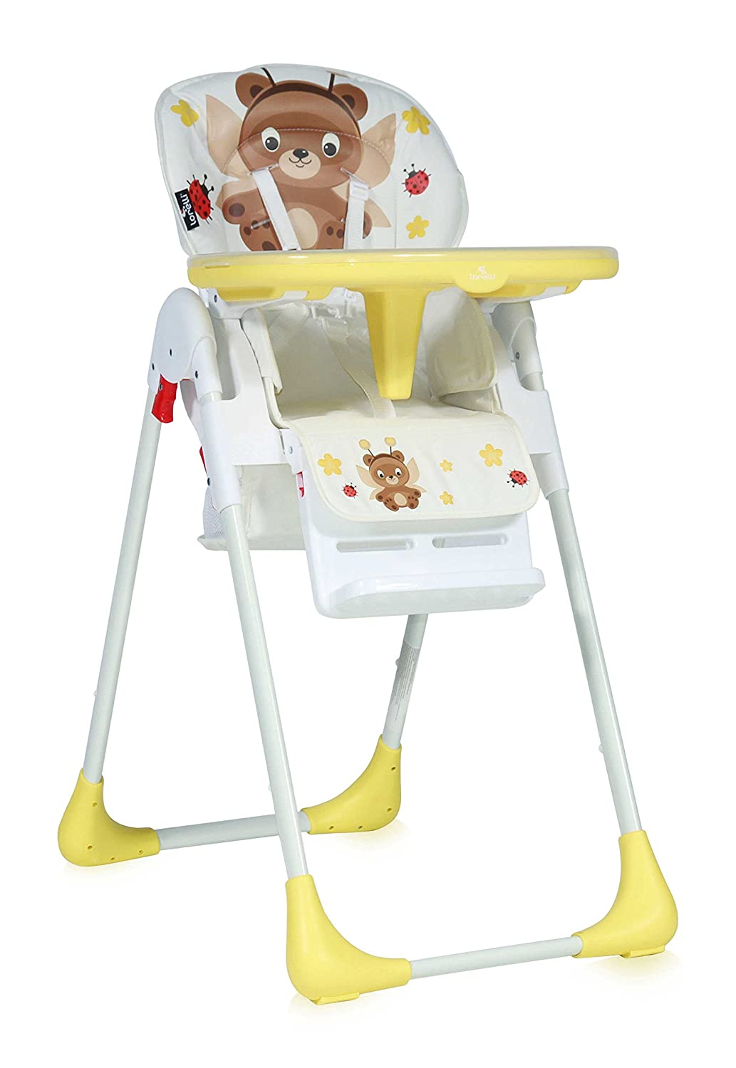 Lorelli Tutti Frutti 10100261805 Baby Highchair Grey yellow