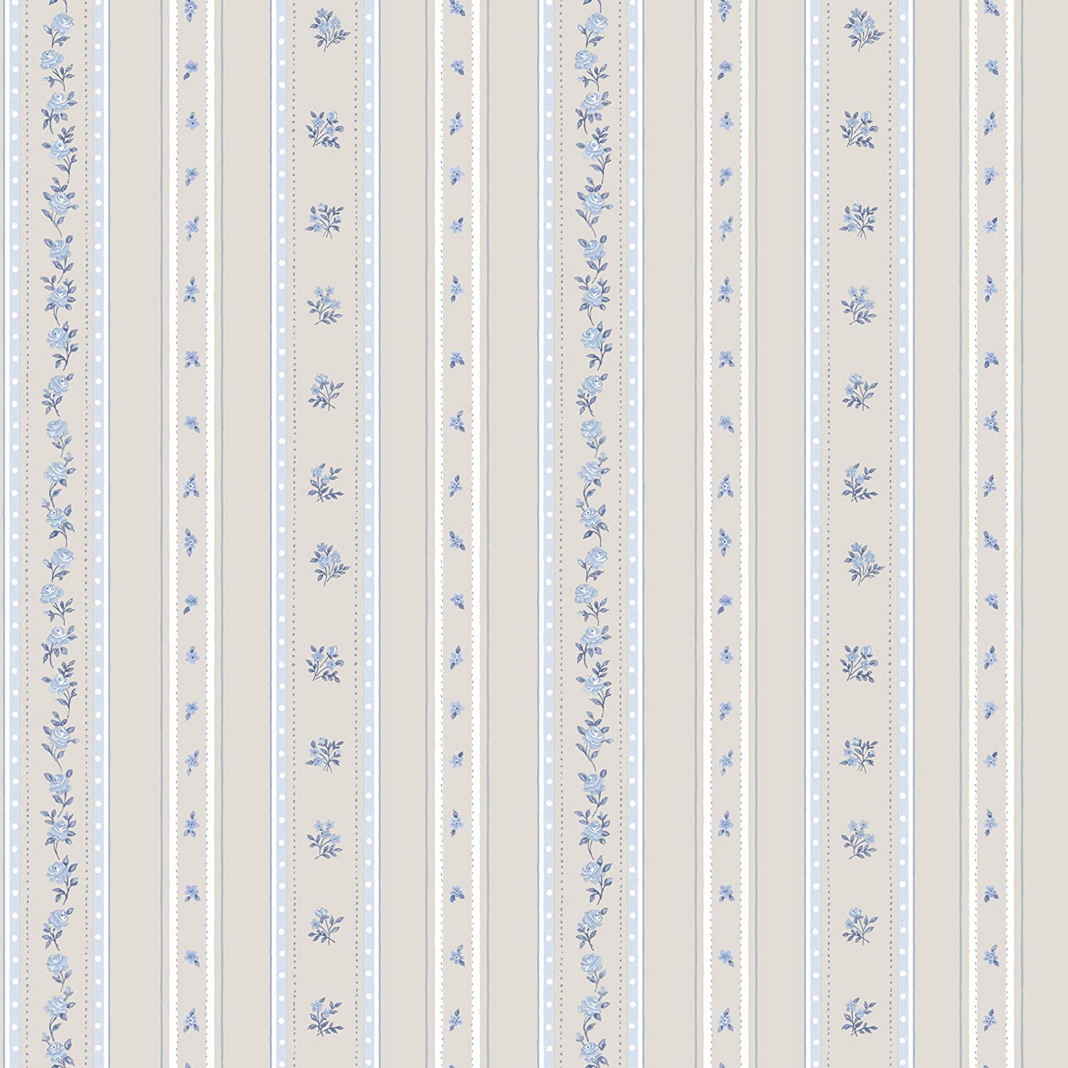 Gallery G23221 Floral Theme Wallpaper – Blue