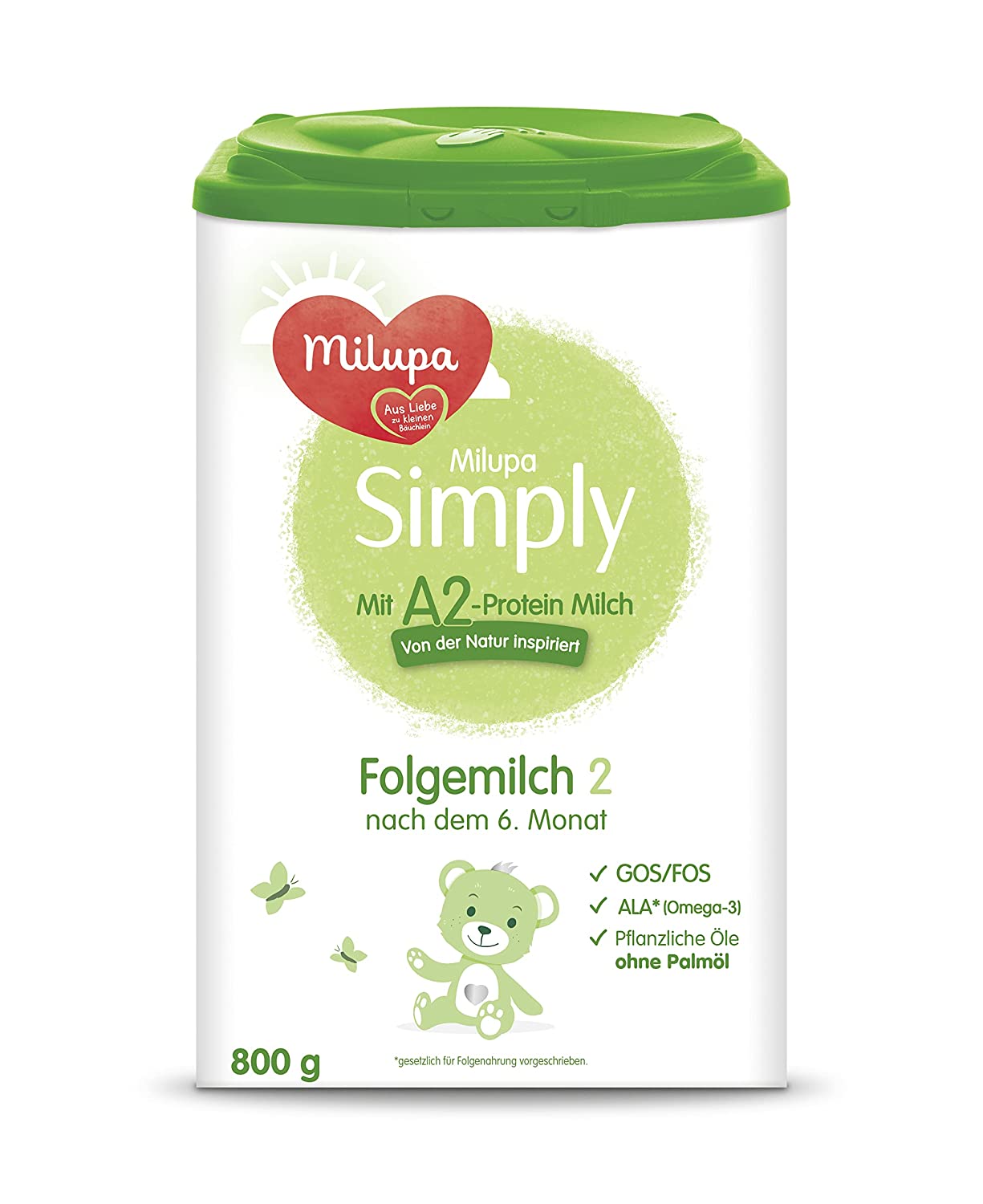 Milupa Simply Folgemilch 2, 800 gramm