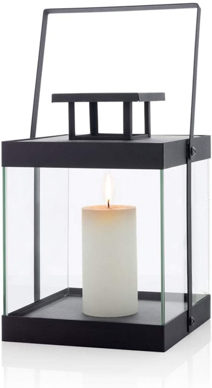 Blomus Lantern without Candle Metal Black, Black , small