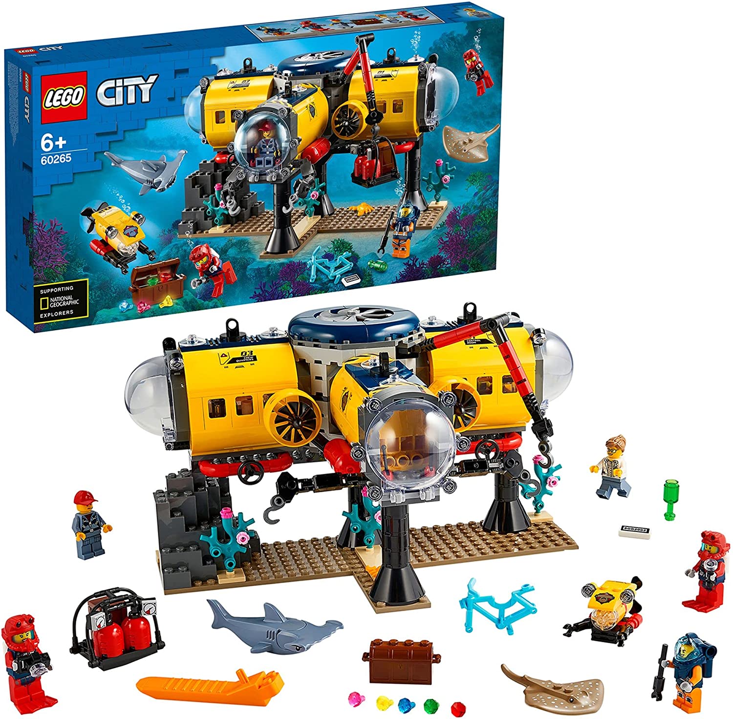 LEGO 60265 City Oceans Meeresforschungsbasis