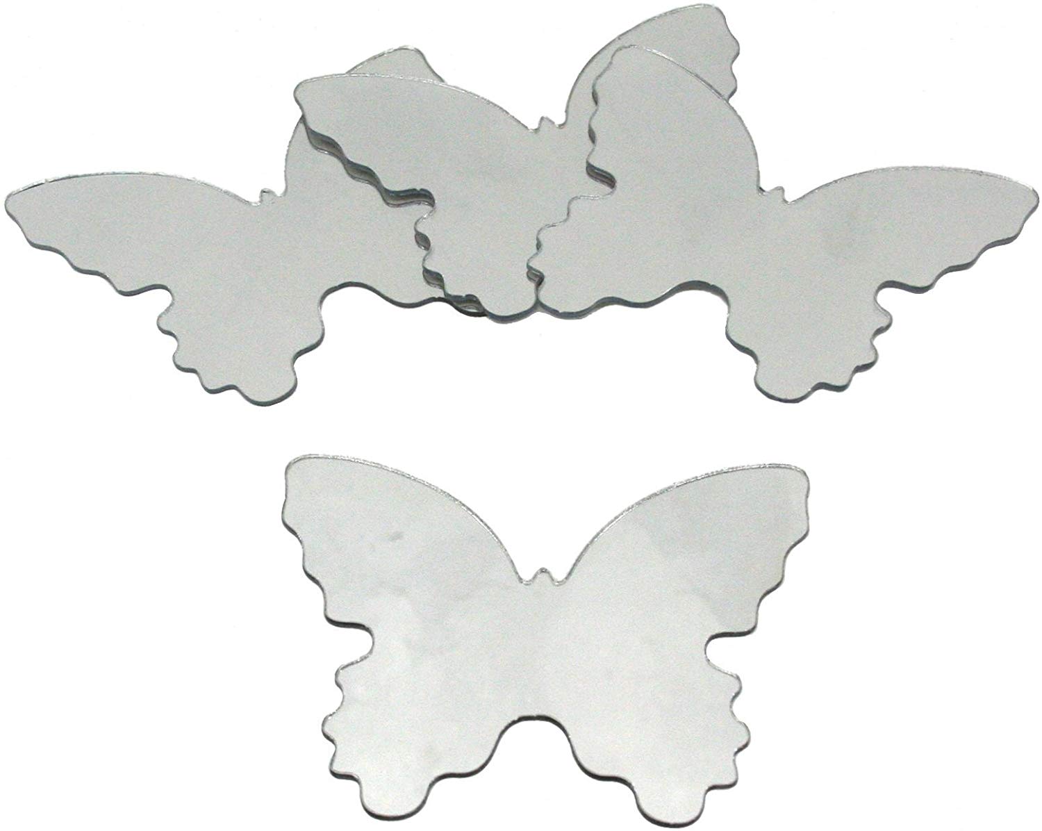 RoomMates Mirror Wall Stickers Butterflies Pack of 4