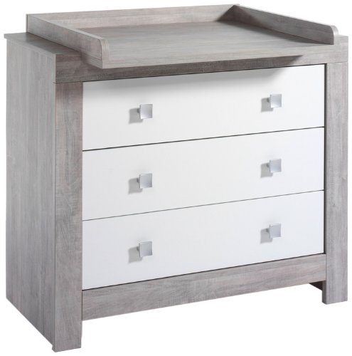 Schardt Nordic 05 790 22 00 Changing Table with Changing Unit Driftwood / White