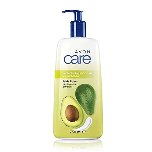 Avon Care Replenishing Moisture with Avocado Body Lotion - Large 750ml Pump Action Bottle