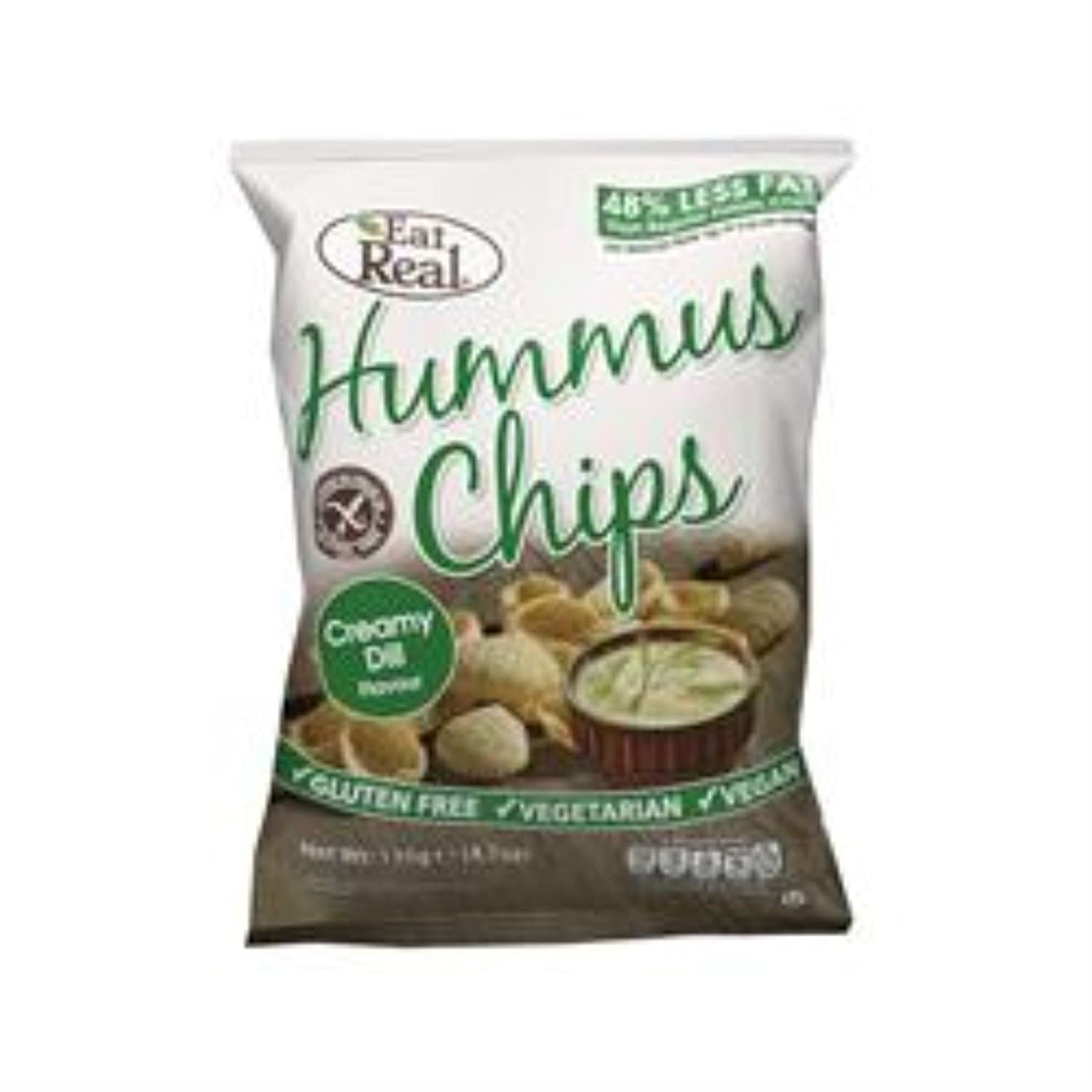 Eat Real - Hummus Chips - Creamy Dill - 135g