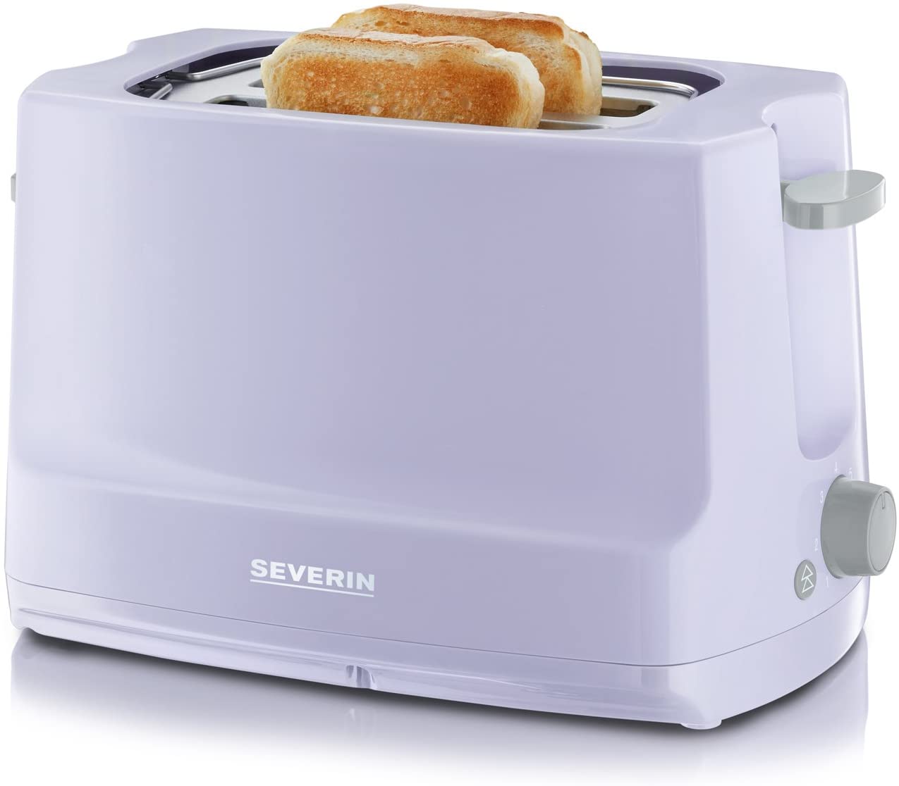 Severin AT 9723 Automatic Toaster flieder-grau