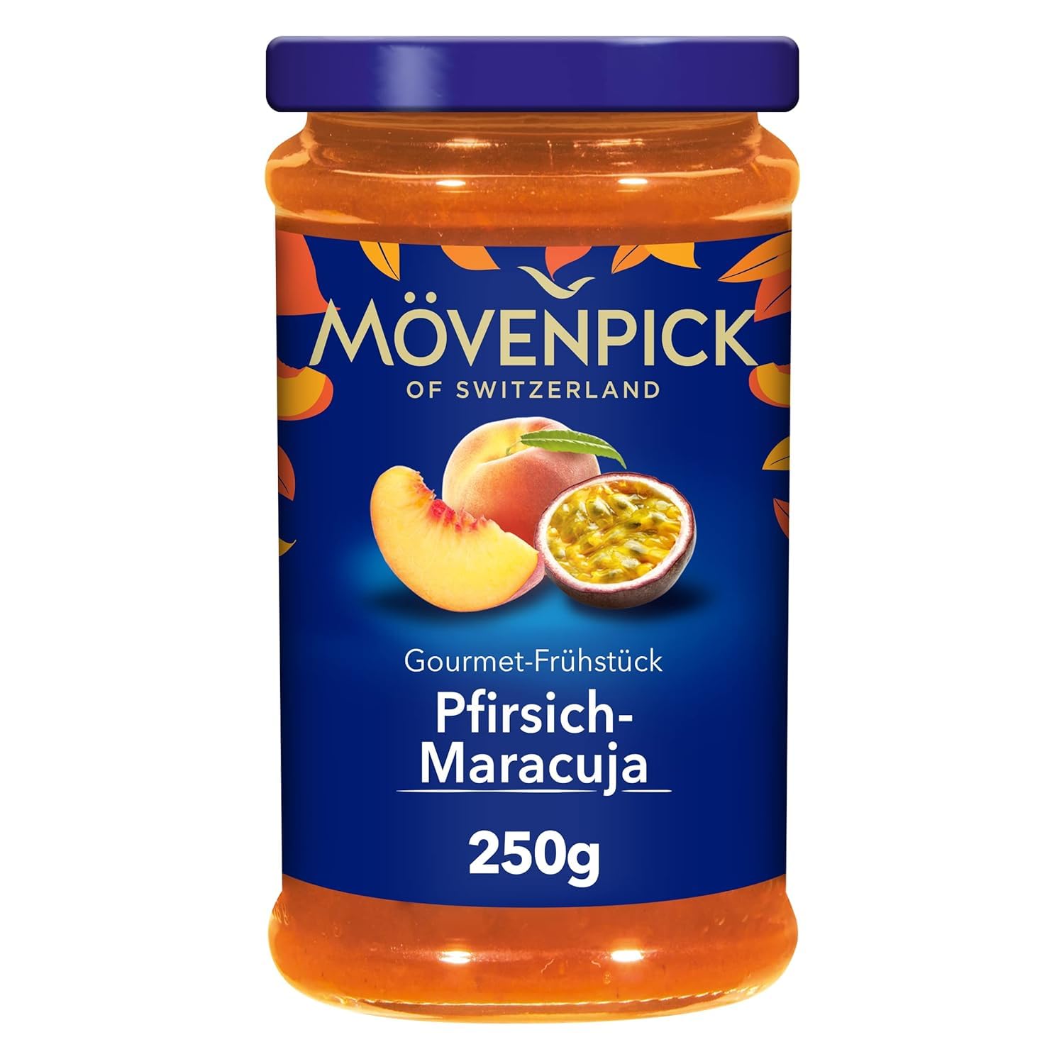 Gourmet Breakfast Peach Passion Fruit Fruit Spread Premium Quality 250g