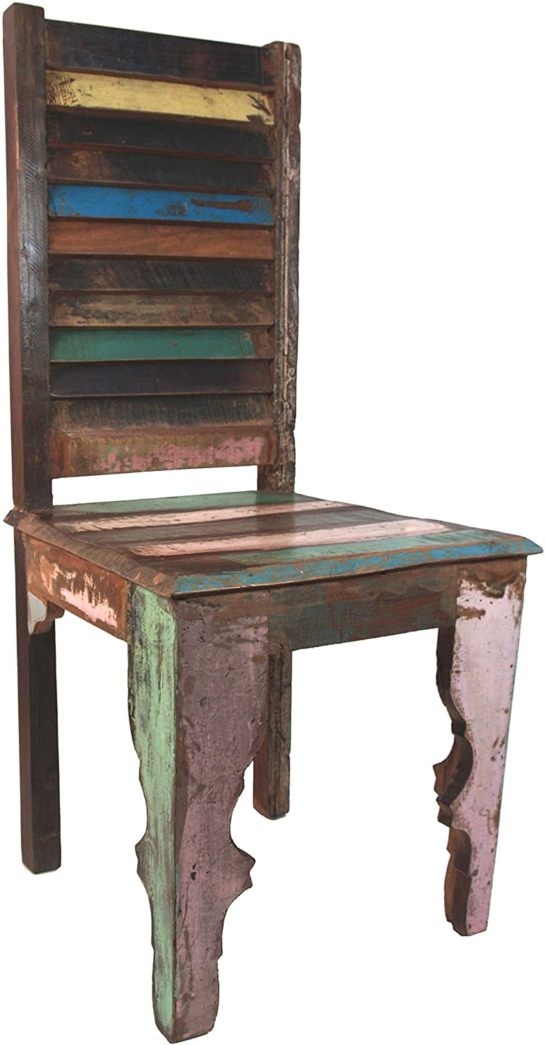 GURU SHOP Model 11 Chair Antique Colours Brown 108 x 48 x 46 cm