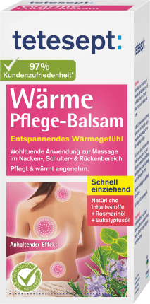 tetesept Heat Care balm, 100 ml