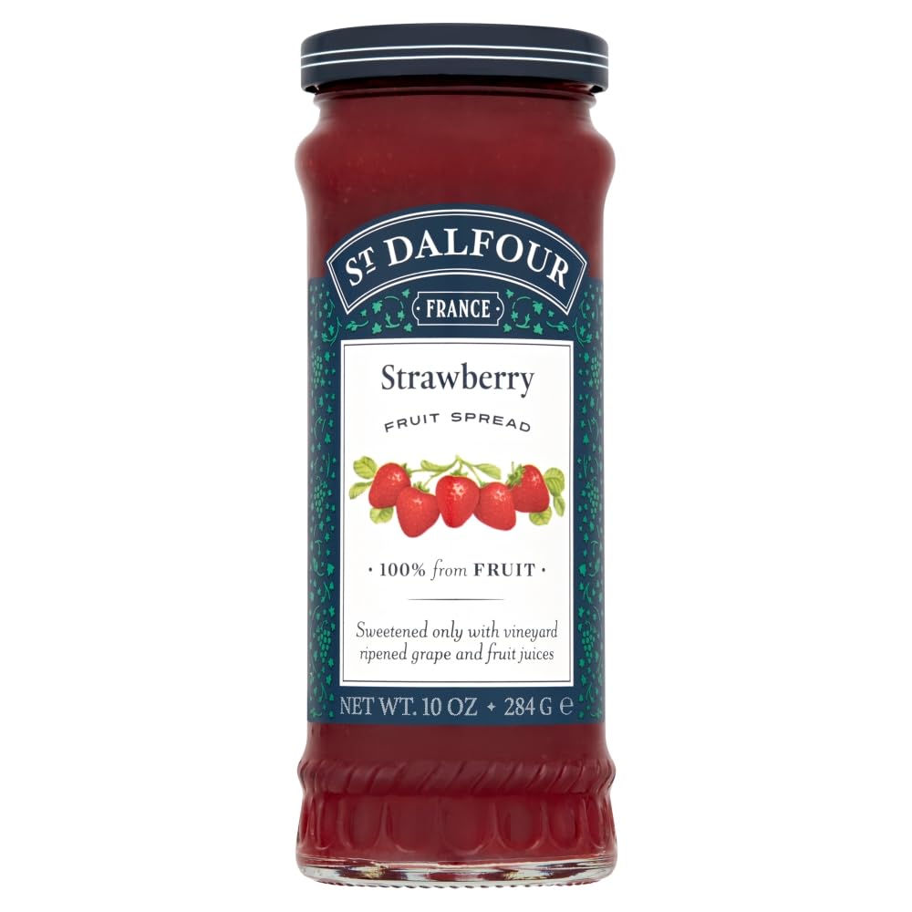 St Dalfour Strawberry Fruit Spread, 284g
