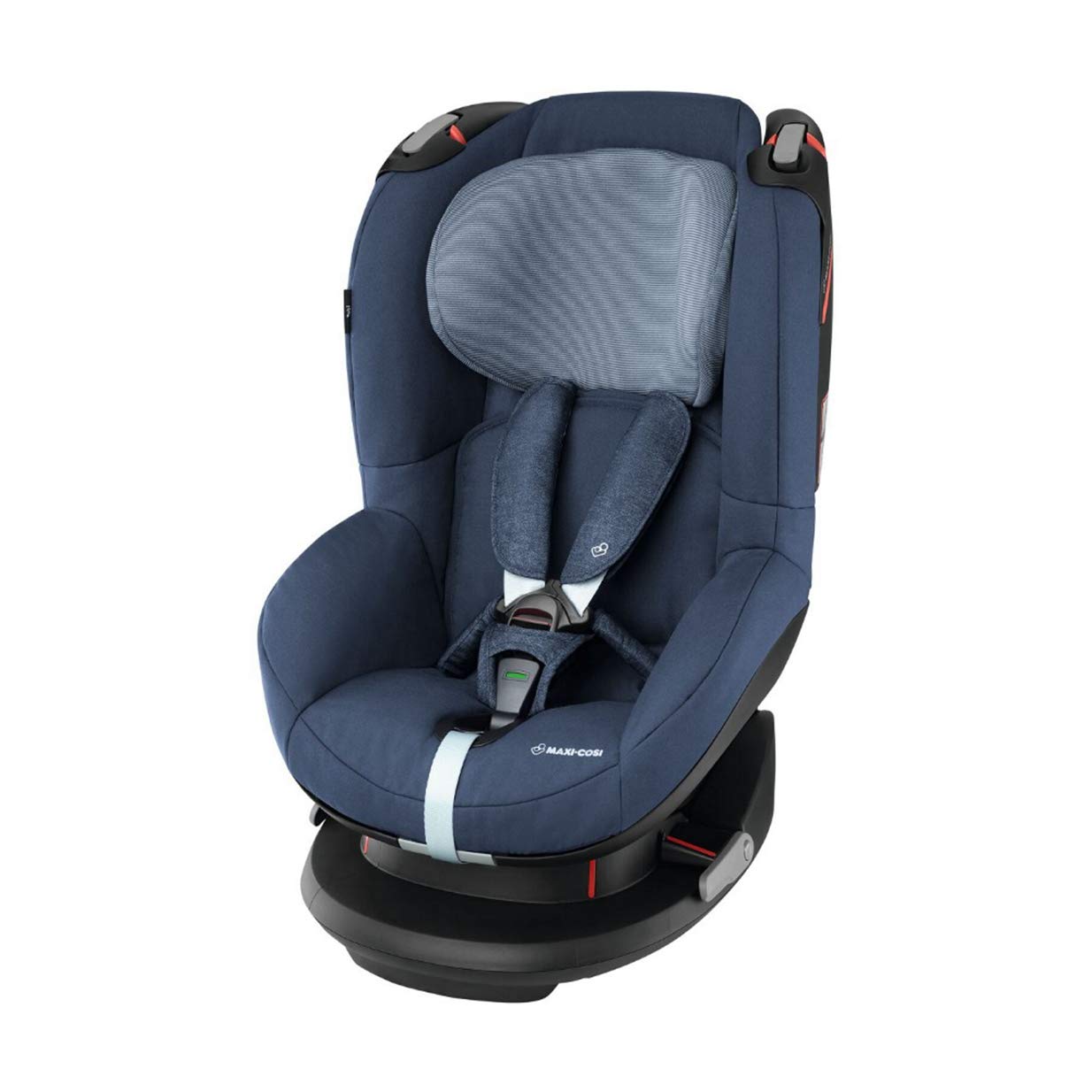 Maxi-Cosi Tobi Padded Child Car Seat with 5 comfortable sitting and lying positions, size 1, incl. \"Easy-In\" belt system (9-18 kg), usable from approx. 9 months to 4 years