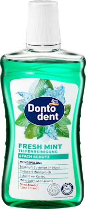 Mouthwash Fresh Mint deep cleansing, 500 ml