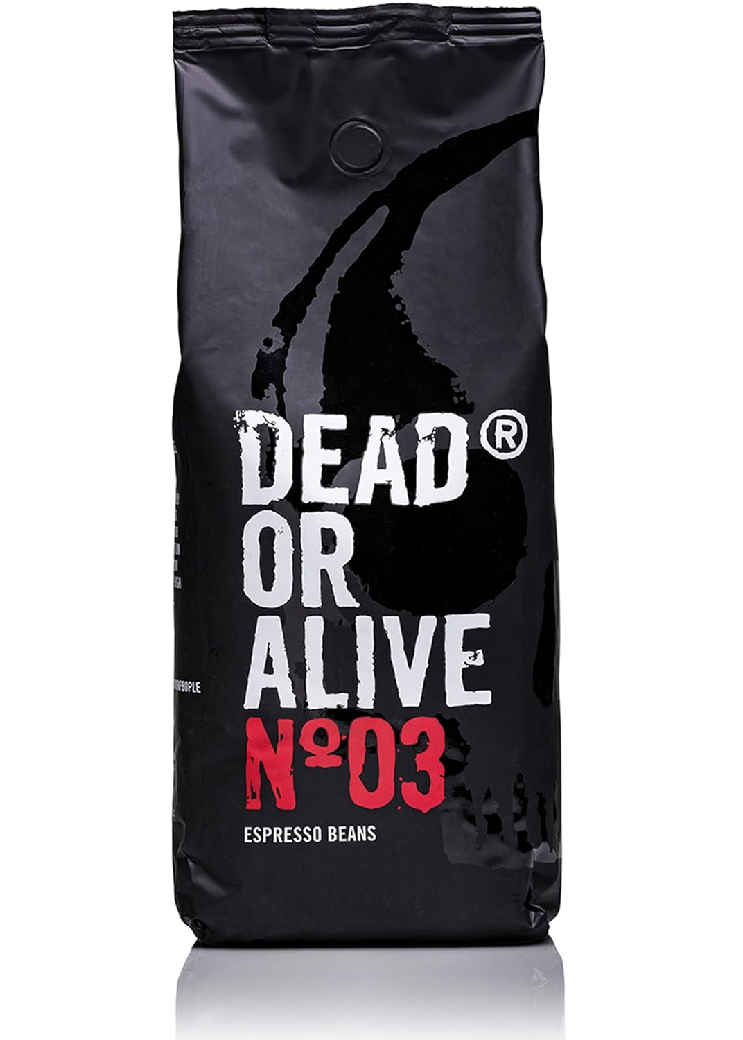Dead or alive espresso No3 - Strong espresso beans 500g - 100% robusta - coffee beans for fully automatic coffee machine and espresso machine - whole beans with lots of caffeine from Italy - Coffee Beans